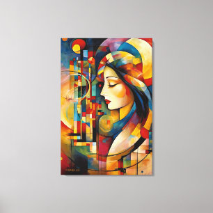 ABSTR_24-043, Abstract Gallery Art Canvas Print