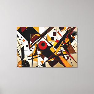 ABSTR_24-060, Abstract Gallery Art Canvas Print