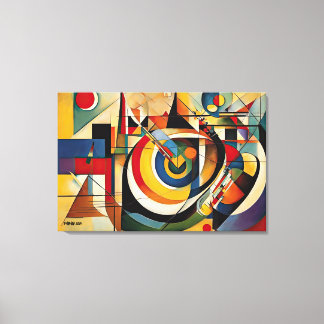 ABSTR_24-070, Abstract Gallery Art Canvas Print