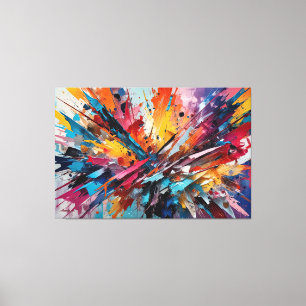 ABSTR_25-039 Abstract Art Canvas Print