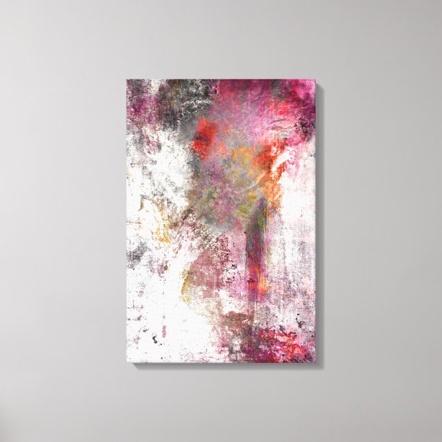 Abstract 010 Stretched Canvas Print (Front)