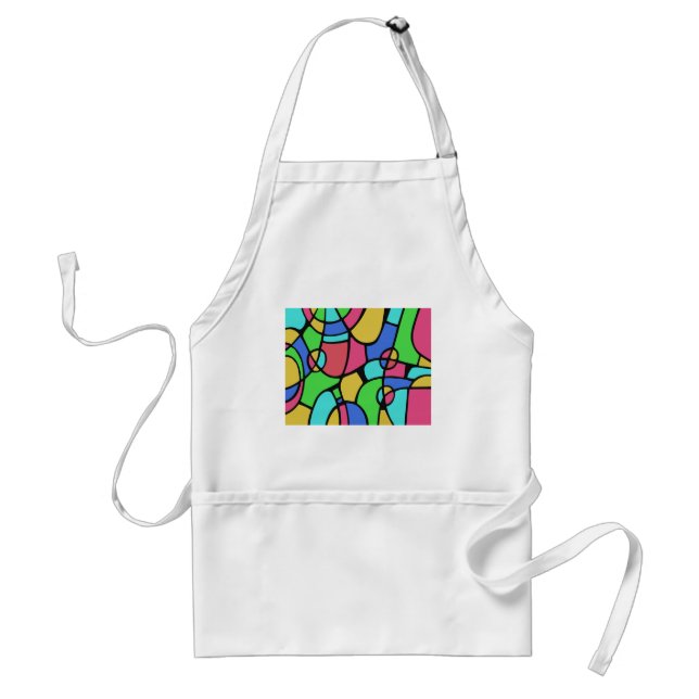 Abstract 02 standard apron (Front)