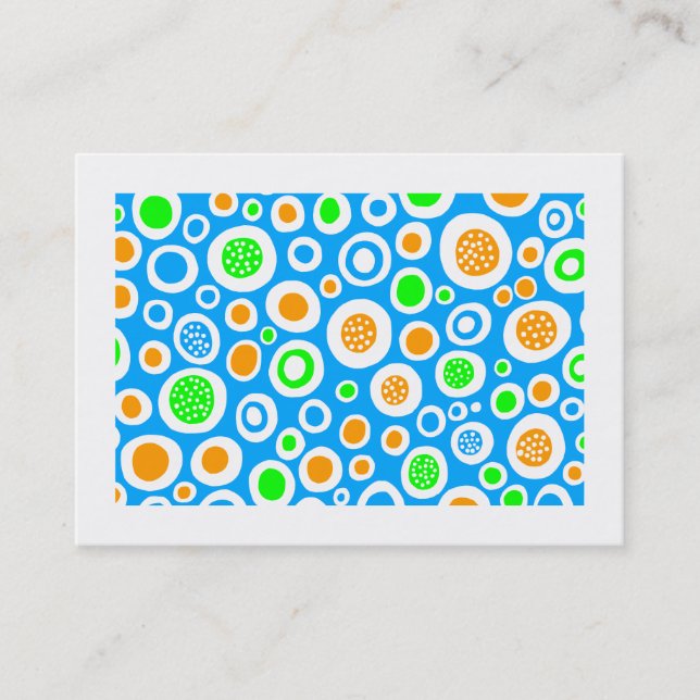 Abstract 030413 (Bordered) Business Card (Front)