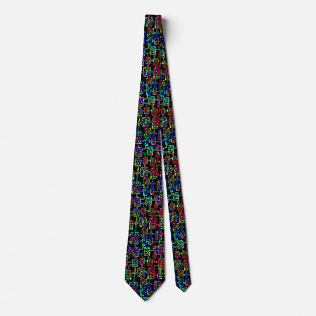 Abstract 041113 - Abstract Texture 03 Tie (Front)