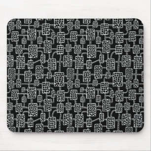 Abstract 041113 - Quick Silver Mouse Pad