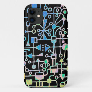 Abstract 090112 v2 iPhone 11 case