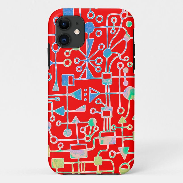 Abstract 090112 v3 Case-Mate iPhone case (Back)