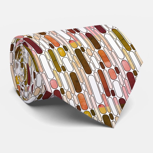 Abstract 100624 - (1974) tie (Rolled)