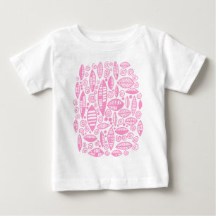 Abstract 100813 - Pink Baby T-Shirt