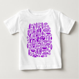 Abstract 100813 - Purple Baby T-Shirt