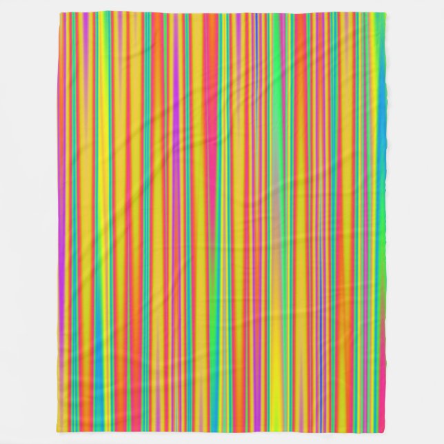 Abstract 120716(010) fleece blanket (Front)