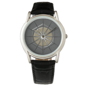 Abstract 12 point with 3d effect watch