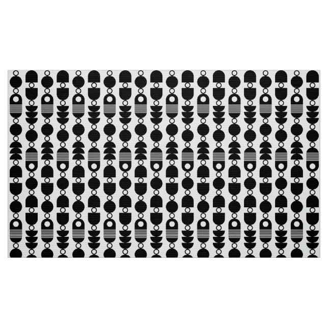 Abstract 140823 - Black Fabric (Fat Quarter)