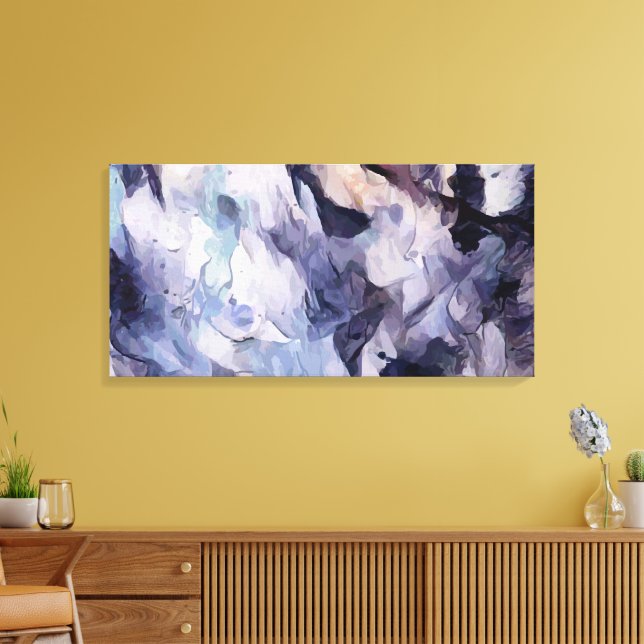 Abstract 14417 canvas print (Insitu(LivingRoom))
