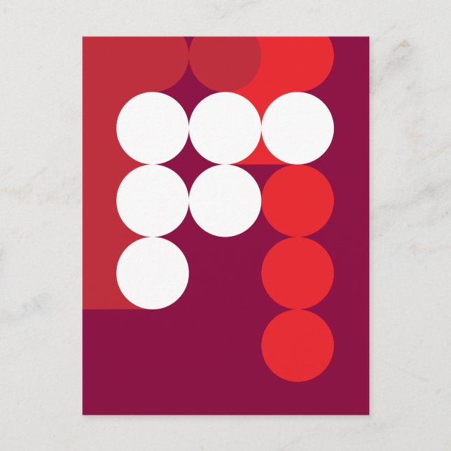 Abstract#15 Postcard (Front)