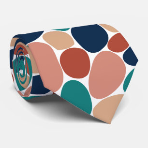Abstract 160417 Large - Mineral Colours Tie