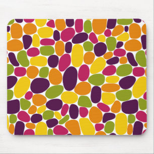 Abstract 160417 - Wine Gum Colours Mouse Pad