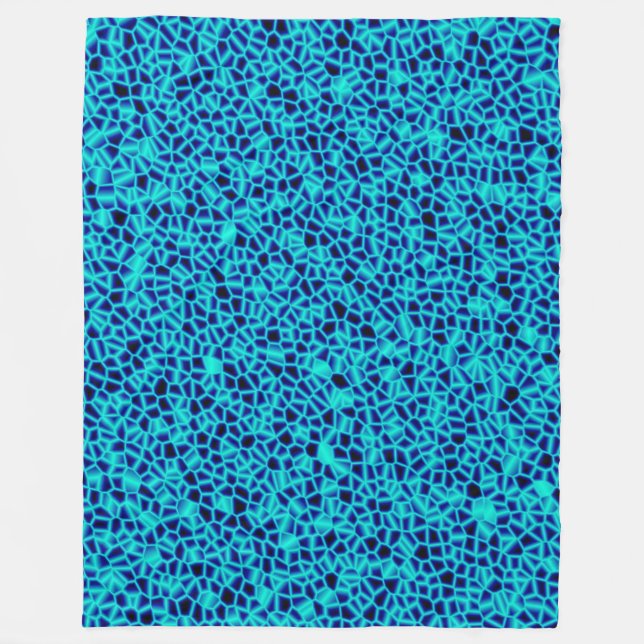 Abstract 161116(04) fleece blanket (Front)