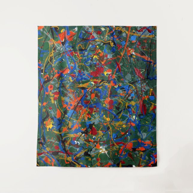 Abstract #17 Large Tapestry (Front)