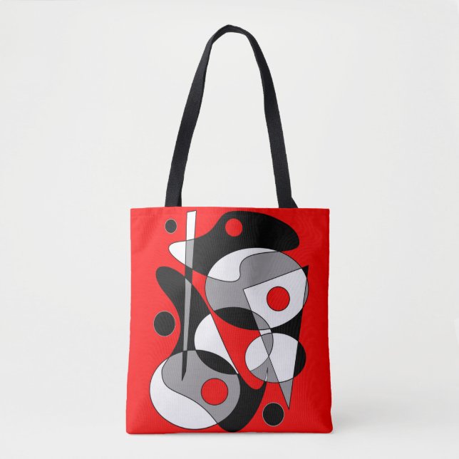 Abstract #184 tote bag (Front)