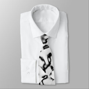 Abstract 190819 - 011 - Black and White Tie