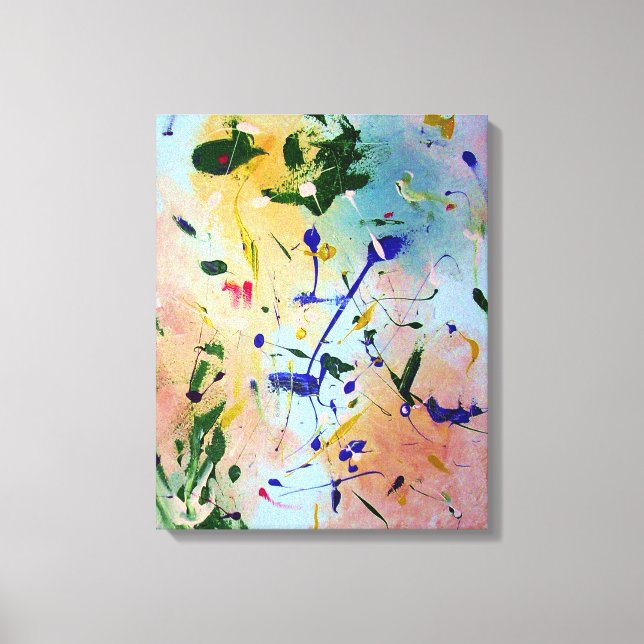 Abstract #1 canvas print (Front)