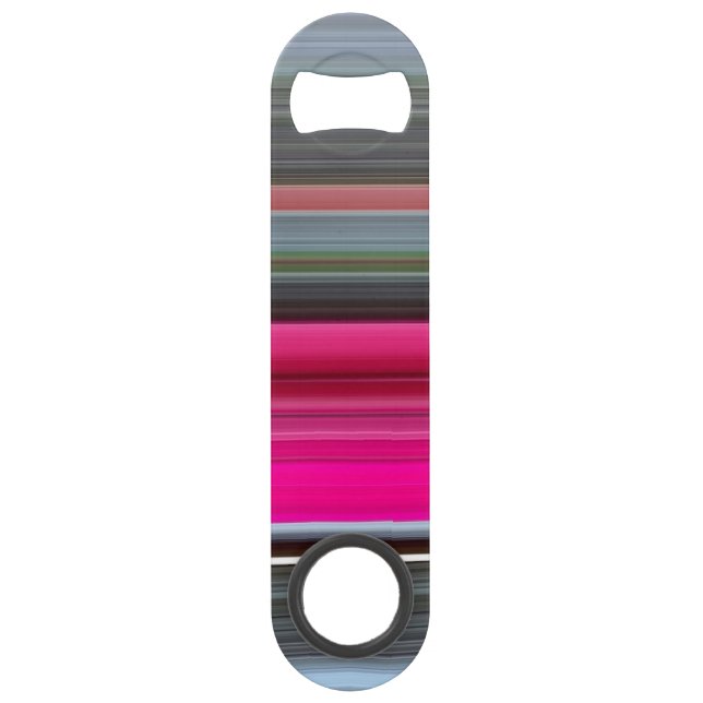 Abstract #1: Cerise and gray (Back)