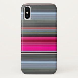Abstract #1: Cerise and grey Case-Mate iPhone Case