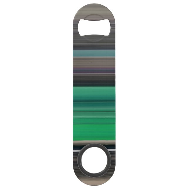 Abstract #1: Green and gray (Back)