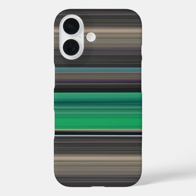 Abstract #1: Green and grey Case-Mate iPhone Case (Back)