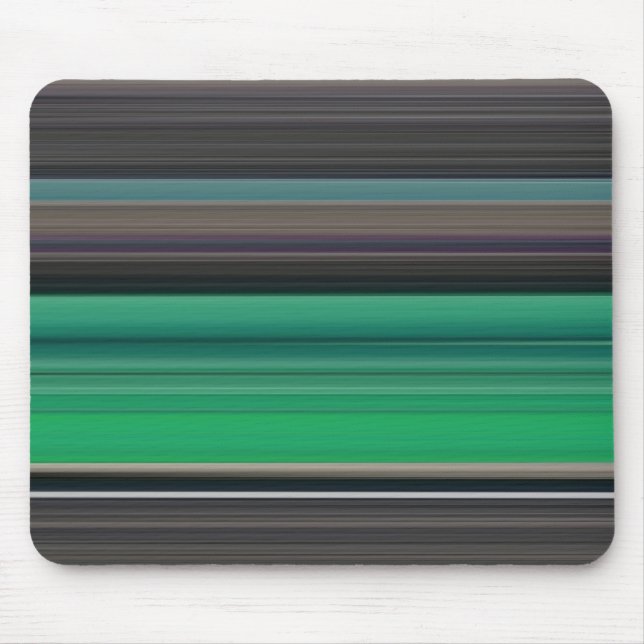 Abstract #1: Green and grey Mouse Pad (Front)