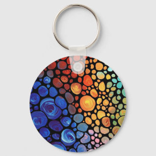 abstract-1 key ring