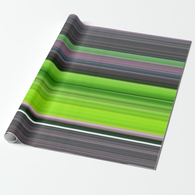Abstract #1: Lime and gray Wrapping Paper (Unrolled)