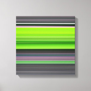 Abstract #1: Lime and grey Canvas Print