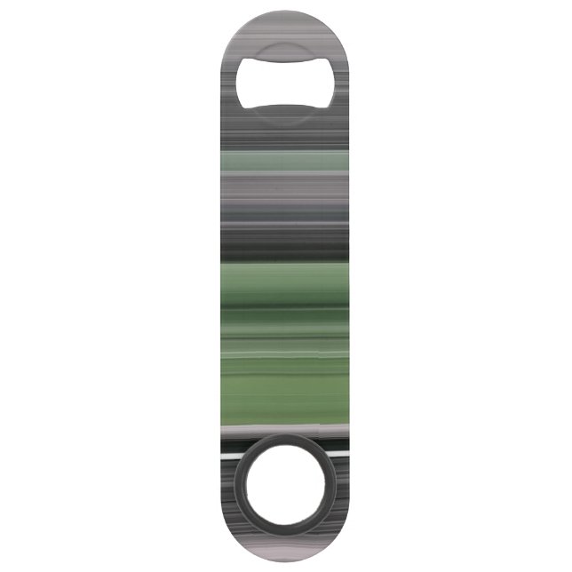 Abstract #1: Olive green and gray (Back)