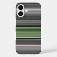 Abstract #1: Olive green and grey Case-Mate iPhone