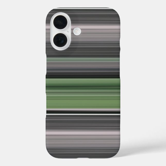 Abstract #1: Olive green and grey Case-Mate iPhone Case (Back)