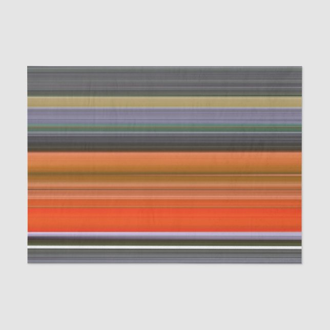 Abstract #1: Orange and gray Tissue Paper (Front)