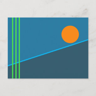 Abstract 1  postcard