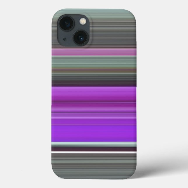 Abstract #1: Purple and gray Case-Mate iPhone Case (Back)