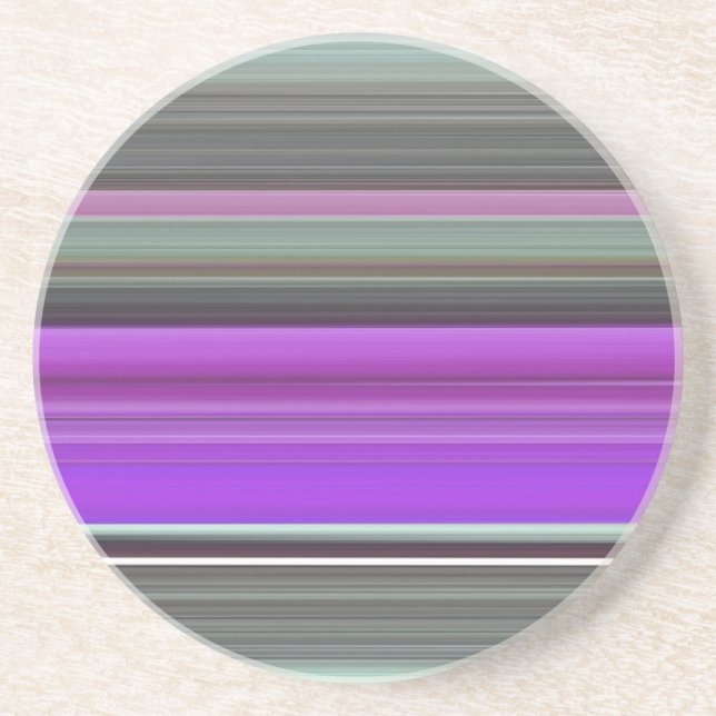 Abstract #1: Purple and grey Coaster (Front)