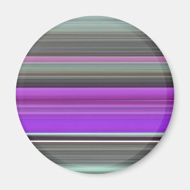Abstract #1: Purple and grey Magnet (Front)