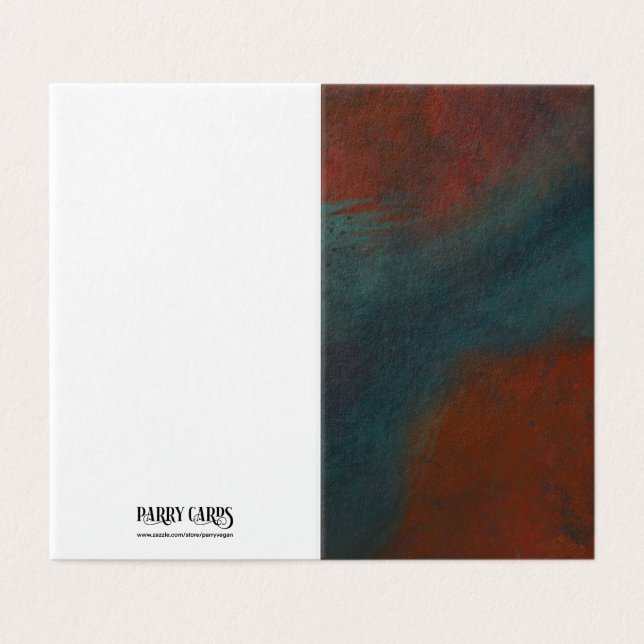 Abstract 1: reds and blues (Outside Unfolded)