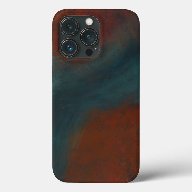 Abstract 1: reds and blues Case-Mate iPhone case (Back)