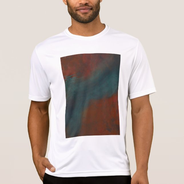 Abstract 1: reds and blues T-Shirt (Front)