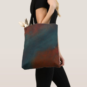 Abstract 1: reds and blues tote bag