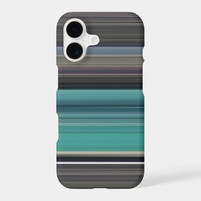 Abstract #1: Teal and gray (Back)