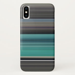 Abstract #1: Teal and gray Case-Mate iPhone Case
