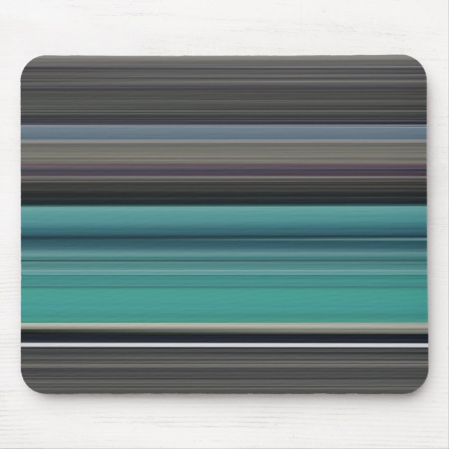 Abstract #1: Teal and grey Mouse Pad (Front)