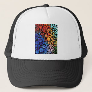 abstract-1 trucker hat